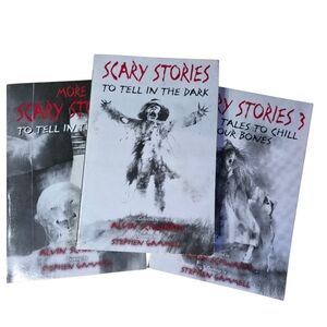 Scary Stories To Tell In The Dark Trilogy Books - Revised 2017